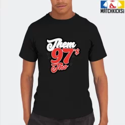 T-Shirt - Nike Dunk Low EMB NBA 75th Anniversary Chicago - Sneaker-Matching T-Shirt (Them Ninety Seven's Tho) 17 T-Shirt - Nike Dunk Low EMB NBA 75th Anniversary Chicago - Sneaker-Matching T-Shirt (Them Ninety Seven's Tho) -Nike Dunk shop online mockupGenerator 4119