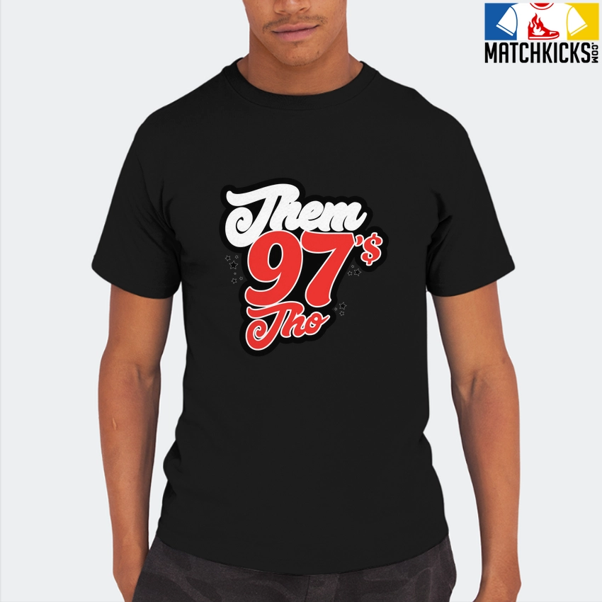 T-Shirt - Nike Dunk Low EMB NBA 75th Anniversary Chicago - Sneaker-Matching T-Shirt (Them Ninety Seven's Tho) 8 T-Shirt - Nike Dunk Low EMB NBA 75th Anniversary Chicago - Sneaker-Matching T-Shirt (Them Ninety Seven's Tho) - Image 6