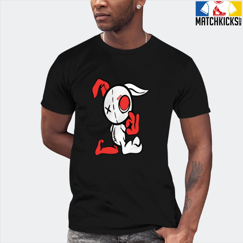 T-Shirt - Nike Dunk Low EMB NBA 75th Anniversary Chicago - Sneaker-Matching T-Shirt (Fresh Rabbit) 7 T-Shirt - Nike Dunk Low EMB NBA 75th Anniversary Chicago - Sneaker-Matching T-Shirt (Fresh Rabbit) - Image 5