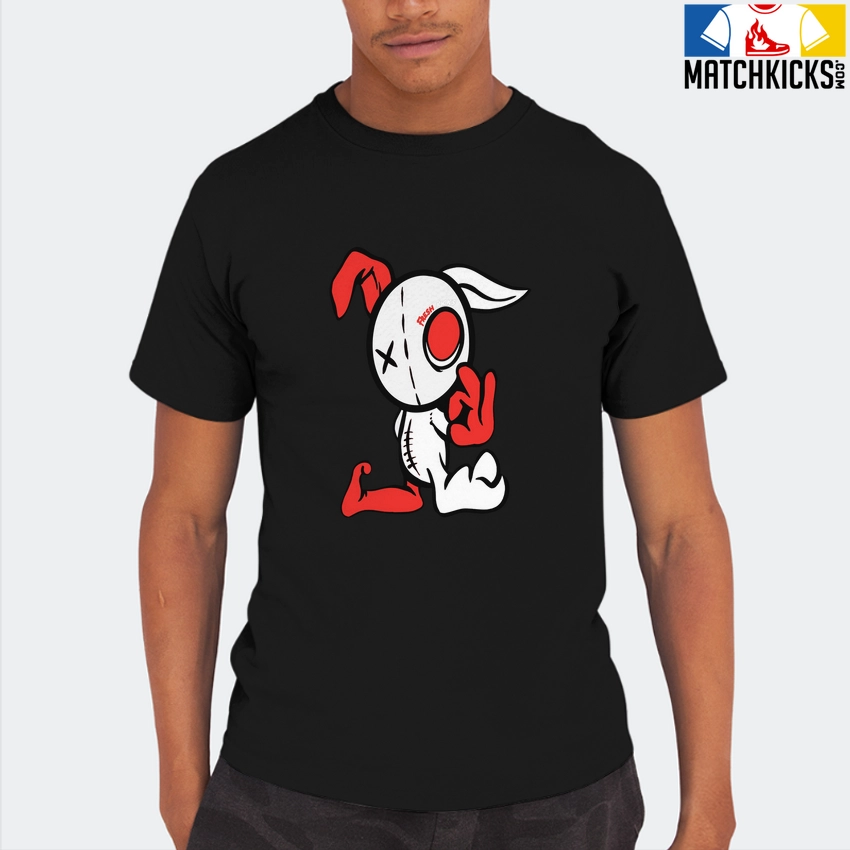 T-Shirt - Nike Dunk Low EMB NBA 75th Anniversary Chicago - Sneaker-Matching T-Shirt (Fresh Rabbit) 8 T-Shirt - Nike Dunk Low EMB NBA 75th Anniversary Chicago - Sneaker-Matching T-Shirt (Fresh Rabbit) - Image 6