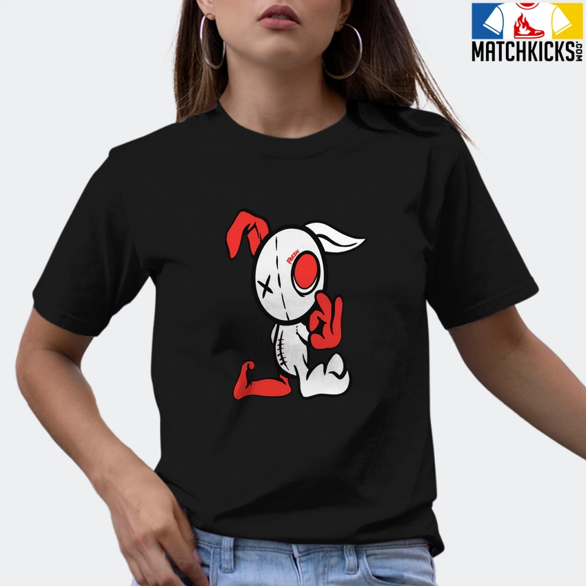 T-Shirt - Nike Dunk Low EMB NBA 75th Anniversary Chicago - Sneaker-Matching T-Shirt (Fresh Rabbit) 9 T-Shirt - Nike Dunk Low EMB NBA 75th Anniversary Chicago - Sneaker-Matching T-Shirt (Fresh Rabbit) - Image 7