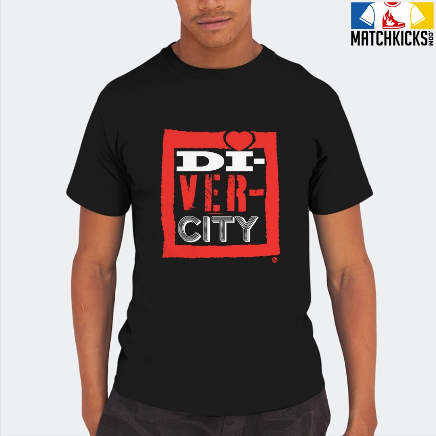 T-Shirt - Nike Dunk Low EMB NBA 75th Anniversary Chicago - Sneaker-Matching T-Shirt (DIVERCITY) 8 T-Shirt - Nike Dunk Low EMB NBA 75th Anniversary Chicago - Sneaker-Matching T-Shirt (DIVERCITY) - Image 6