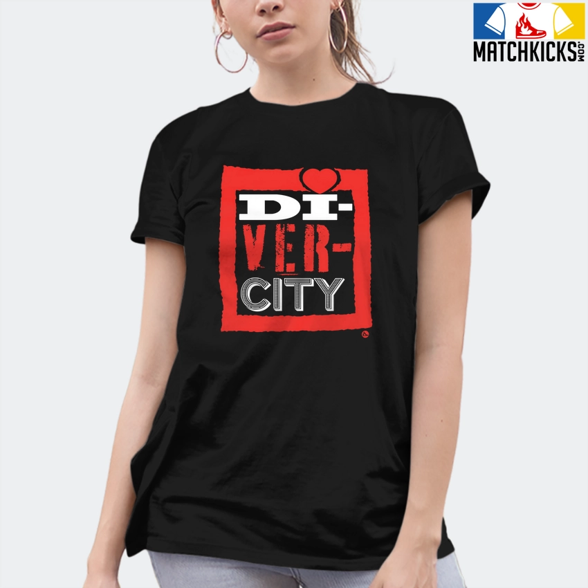 T-Shirt - Nike Dunk Low EMB NBA 75th Anniversary Chicago - Sneaker-Matching T-Shirt (DIVERCITY) 10 T-Shirt - Nike Dunk Low EMB NBA 75th Anniversary Chicago - Sneaker-Matching T-Shirt (DIVERCITY) - Image 8