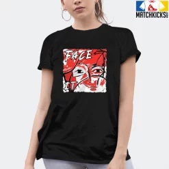 T-Shirt - Nike Dunk Low EMB NBA 75th Anniversary Chicago - Sneaker-Matching T-Shirt (FACE IT) -Nike Dunk shop online mockupGenerator 4157