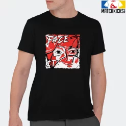 T-Shirt - Nike Dunk Low EMB NBA 75th Anniversary Chicago - Sneaker-Matching T-Shirt (FACE IT) -Nike Dunk shop online mockupGenerator 4158