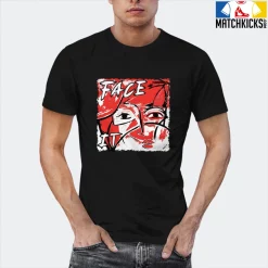 T-Shirt - Nike Dunk Low EMB NBA 75th Anniversary Chicago - Sneaker-Matching T-Shirt (FACE IT) -Nike Dunk shop online mockupGenerator 4159