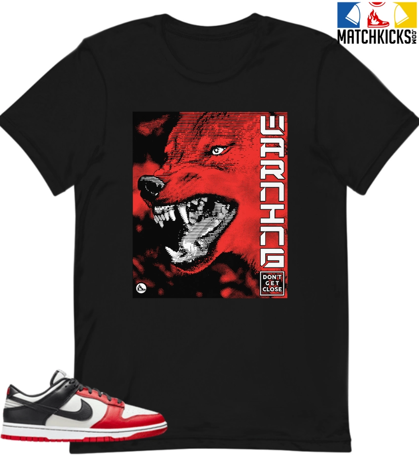 T-Shirt - Nike Dunk Low EMB NBA 75th Anniversary Chicago - Sneaker-Matching T-Shirt (WARNING) 3 T-Shirt - Nike Dunk Low EMB NBA 75th Anniversary Chicago - Sneaker-Matching T-Shirt (WARNING)