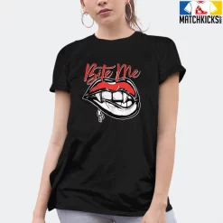 T-Shirt - Nike Dunk Low EMB NBA 75th Anniversary Chicago - Sneaker-Matching T-Shirt (Bite Me) -Nike Dunk shop online mockupGenerator 4184