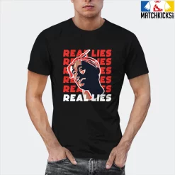 T-Shirt - Nike Dunk Low EMB NBA 75th Anniversary Chicago - Sneaker-Matching T-Shirt (Real Lies) -Nike Dunk shop online mockupGenerator 4195