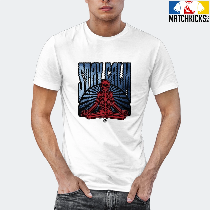 T-Shirt - Nike Dunk High Washed Denim Pack - Sneaker-Matching T-Shirt (Stay Calm) 12 T-Shirt - Nike Dunk High Washed Denim Pack - Sneaker-Matching T-Shirt (Stay Calm) - Image 10