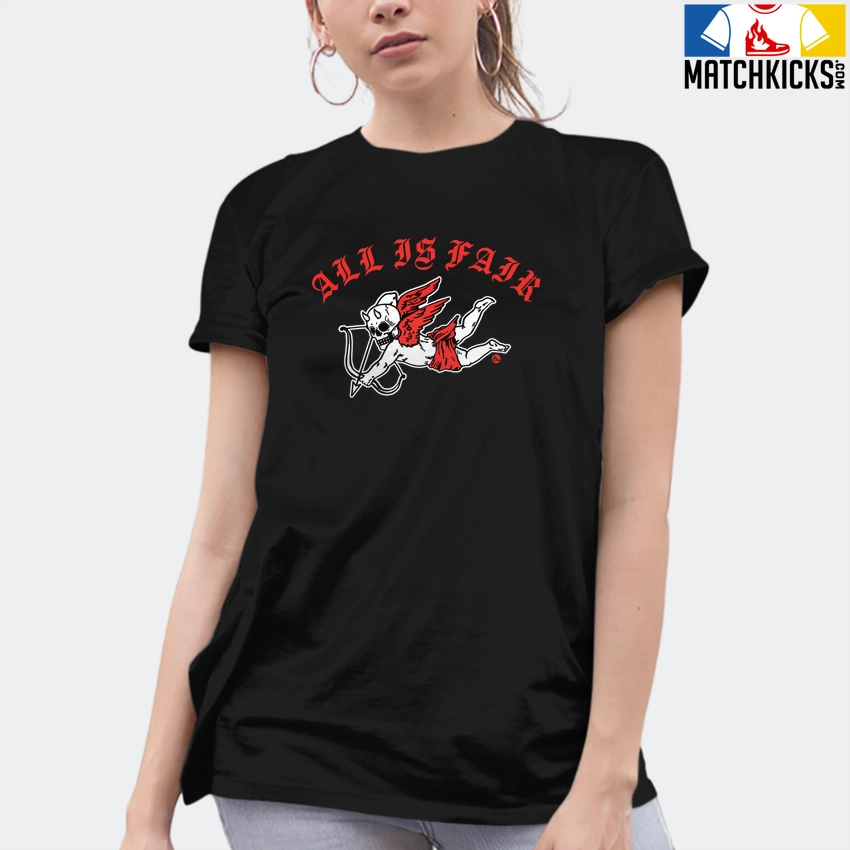 T-Shirt - Nike Dunk Low EMB NBA 75th Anniversary Chicago - Sneaker-Matching T-Shirt (All Is Fair) 10 T-Shirt - Nike Dunk Low EMB NBA 75th Anniversary Chicago - Sneaker-Matching T-Shirt (All Is Fair) - Image 8