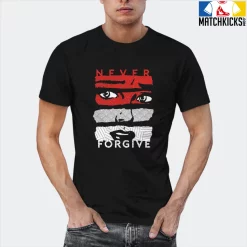 T-Shirt - Nike Dunk Low EMB NBA 75th Anniversary Chicago - Sneaker-Matching T-Shirt (Never Forgive) 21 T-Shirt - Nike Dunk Low EMB NBA 75th Anniversary Chicago - Sneaker-Matching T-Shirt (Never Forgive) -Nike Dunk shop online mockupGenerator 4303