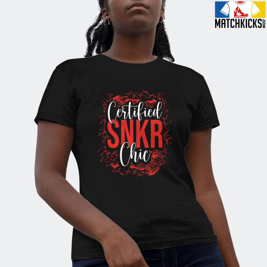 T-Shirt - Nike Dunk Low EMB NBA 75th Anniversary Chicago - Sneaker-Matching T-Shirt (Certified Snkr Chic) 4 T-Shirt - Nike Dunk Low EMB NBA 75th Anniversary Chicago - Sneaker-Matching T-Shirt (Certified Snkr Chic) - Image 2