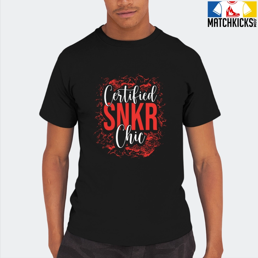 T-Shirt - Nike Dunk Low EMB NBA 75th Anniversary Chicago - Sneaker-Matching T-Shirt (Certified Snkr Chic) 8 T-Shirt - Nike Dunk Low EMB NBA 75th Anniversary Chicago - Sneaker-Matching T-Shirt (Certified Snkr Chic) - Image 6