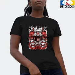 T-Shirt - Nike Dunk Low EMB NBA 75th Anniversary Chicago - Sneaker-Matching T-Shirt (ONI Mask) -Nike Dunk shop online mockupGenerator 4350