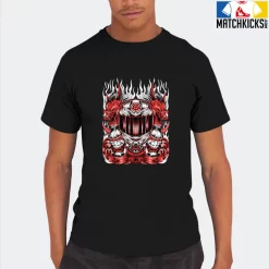 T-Shirt - Nike Dunk Low EMB NBA 75th Anniversary Chicago - Sneaker-Matching T-Shirt (ONI Mask) -Nike Dunk shop online mockupGenerator 4353