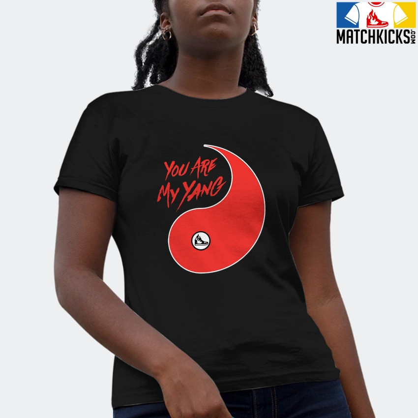 T-Shirt - Nike Dunk Low EMB NBA 75th Anniversary Chicago - Sneaker-Matching T-Shirt (You Are My Yang) 4 T-Shirt - Nike Dunk Low EMB NBA 75th Anniversary Chicago - Sneaker-Matching T-Shirt (You Are My Yang) - Image 2