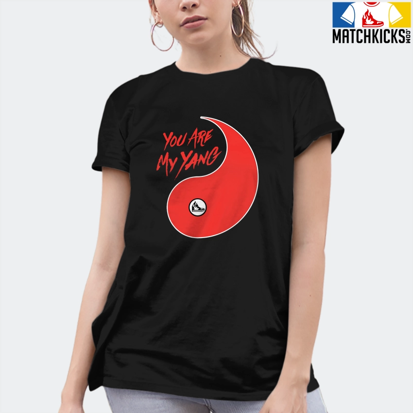 T-Shirt - Nike Dunk Low EMB NBA 75th Anniversary Chicago - Sneaker-Matching T-Shirt (You Are My Yang) 10 T-Shirt - Nike Dunk Low EMB NBA 75th Anniversary Chicago - Sneaker-Matching T-Shirt (You Are My Yang) - Image 8