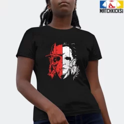 T-Shirt - Nike Dunk Low EMB NBA 75th Anniversary Chicago - Sneaker-Matching T-Shirt (Scary Friend Squad) -Nike Dunk shop online mockupGenerator 4386