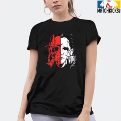 T-Shirt - Nike Dunk Low EMB NBA 75th Anniversary Chicago - Sneaker-Matching T-Shirt (Scary Friend Squad) -Nike Dunk shop online mockupGenerator 4391