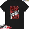 T-Shirt - Nike Dunk Low EMB NBA 75th Anniversary Chicago - Sneaker-Matching T-Shirt (Stay Grateful) -Nike Dunk shop online mockupGenerator 4430
