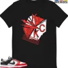 T-Shirt - Nike Dunk Low EMB NBA 75th Anniversary Chicago - Sneaker-Matching T-Shirt (KICKS) -Nike Dunk shop online mockupGenerator 4448