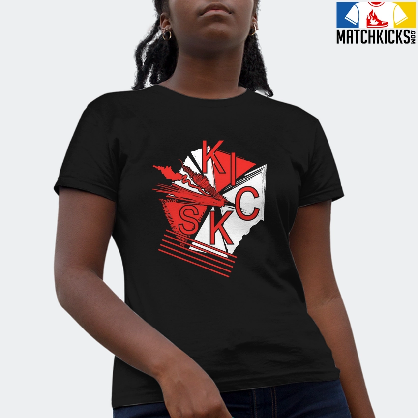 T-Shirt - Nike Dunk Low EMB NBA 75th Anniversary Chicago - Sneaker-Matching T-Shirt (KICKS) 4 T-Shirt - Nike Dunk Low EMB NBA 75th Anniversary Chicago - Sneaker-Matching T-Shirt (KICKS) - Image 2