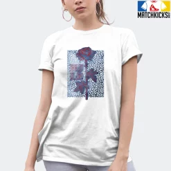 T-Shirt - Nike Dunk High Washed Denim Pack - Sneaker-Matching T-Shirt (Wild Flower) -Nike Dunk shop online mockupGenerator 455