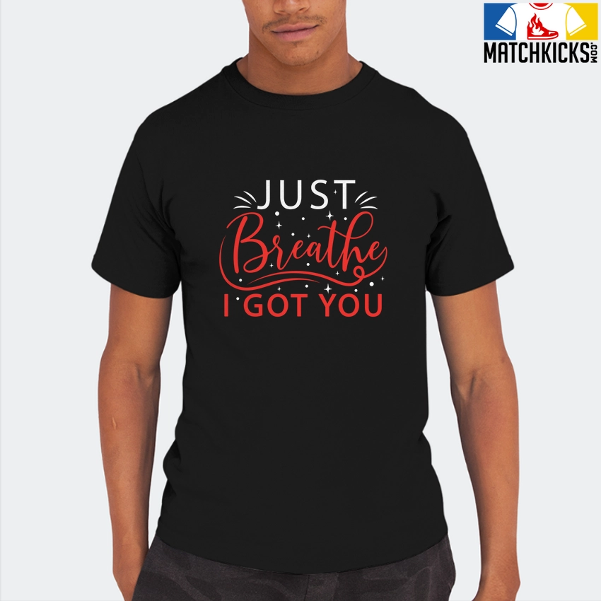 T-Shirt - Nike Dunk Low EMB NBA 75th Anniversary Chicago - Sneaker-Matching T-Shirt (Just Breathe) 8 T-Shirt - Nike Dunk Low EMB NBA 75th Anniversary Chicago - Sneaker-Matching T-Shirt (Just Breathe) - Image 6