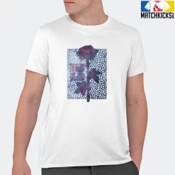 T-Shirt - Nike Dunk High Washed Denim Pack - Sneaker-Matching T-Shirt (Wild Flower) -Nike Dunk shop online mockupGenerator 456