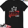 T-Shirt - Nike Dunk Low EMB NBA 75th Anniversary Chicago - Sneaker-Matching T-Shirt (KING GRAF) -Nike Dunk shop online mockupGenerator 4574