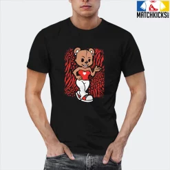 T-Shirt - Nike Dunk Low EMB NBA 75th Anniversary Chicago - Sneaker-Matching T-Shirt (Match Kicks Sexy Bear) -Nike Dunk shop online mockupGenerator 4600