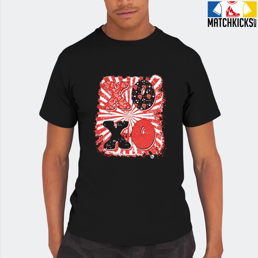 T-Shirt - Nike Dunk Low EMB NBA 75th Anniversary Chicago - Sneaker-Matching T-Shirt (XOXO) 8 T-Shirt - Nike Dunk Low EMB NBA 75th Anniversary Chicago - Sneaker-Matching T-Shirt (XOXO) - Image 6