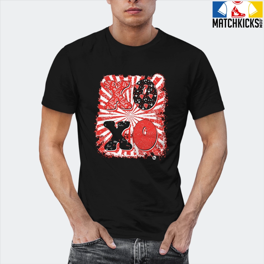 T-Shirt - Nike Dunk Low EMB NBA 75th Anniversary Chicago - Sneaker-Matching T-Shirt (XOXO) 12 T-Shirt - Nike Dunk Low EMB NBA 75th Anniversary Chicago - Sneaker-Matching T-Shirt (XOXO) - Image 10