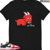 T-Shirt - Nike Dunk Low EMB NBA 75th Anniversary Chicago - Sneaker-Matching T-Shirt (GOAT MONEY) -Nike Dunk shop online mockupGenerator 4637