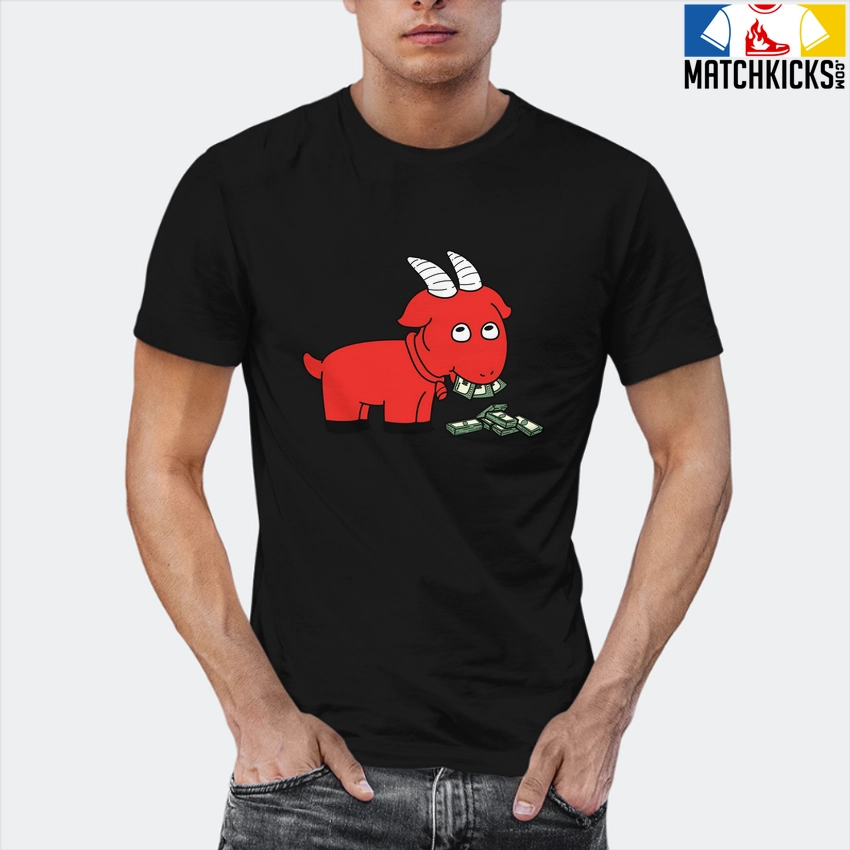 T-Shirt - Nike Dunk Low EMB NBA 75th Anniversary Chicago - Sneaker-Matching T-Shirt (GOAT MONEY) 12 T-Shirt - Nike Dunk Low EMB NBA 75th Anniversary Chicago - Sneaker-Matching T-Shirt (GOAT MONEY) - Image 10