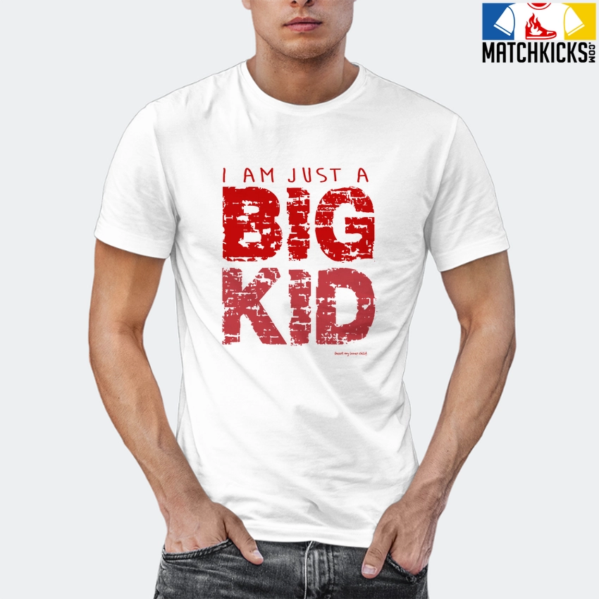 T-Shirt - Nike Dunk Low University Red (2020) - Sneaker-Matching T-Shirt (I Am Just A BIG KID) 12 T-Shirt - Nike Dunk Low University Red (2020) - Sneaker-Matching T-Shirt (I Am Just A BIG KID) - Image 10