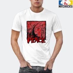 T-Shirt - Nike Dunk Low University Red (2020) - Sneaker-Matching T-Shirt (finding PEACE) 21 T-Shirt - Nike Dunk Low University Red (2020) - Sneaker-Matching T-Shirt (finding PEACE) -Nike Dunk shop online mockupGenerator 4735