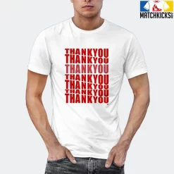 T-Shirt - Nike Dunk Low University Red (2020) - Sneaker-Matching T-Shirt (Thank You) -Nike Dunk shop online mockupGenerator 4771