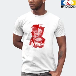 T-Shirt - Nike Dunk Low University Red (2020) - Sneaker-Matching T-Shirt (Marilyn Abstract) -Nike Dunk shop online mockupGenerator 4775