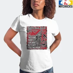 T-Shirt - Nike Dunk High Washed Denim Pack - Sneaker-Matching T-Shirt (TUPAC Real Eyes Realize Real Lies) -Nike Dunk shop online mockupGenerator 478
