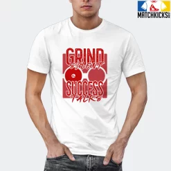 T-Shirt - Nike Dunk Low University Red (2020) - Sneaker-Matching T-Shirt (Grind Silent Success Talks) -Nike Dunk shop online mockupGenerator 4807