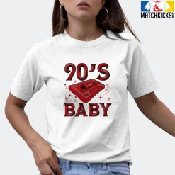 T-Shirt - Nike Dunk Low University Red (2020) - Sneaker-Matching T-Shirt (90's Baby Cassette) -Nike Dunk shop online mockupGenerator 4849