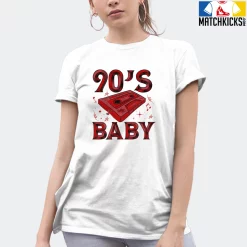 T-Shirt - Nike Dunk Low University Red (2020) - Sneaker-Matching T-Shirt (90's Baby Cassette) -Nike Dunk shop online mockupGenerator 4850