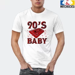 T-Shirt - Nike Dunk Low University Red (2020) - Sneaker-Matching T-Shirt (90's Baby Cassette) -Nike Dunk shop online mockupGenerator 4852