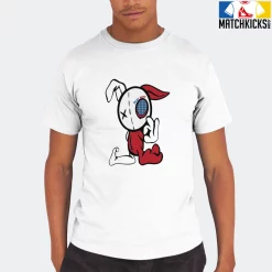 T-Shirt - Nike Dunk High Washed Denim Pack - Sneaker-Matching T-Shirt (Fresh Rabbit) -Nike Dunk shop online mockupGenerator 489