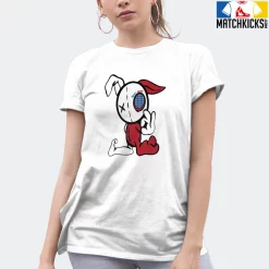 T-Shirt - Nike Dunk High Washed Denim Pack - Sneaker-Matching T-Shirt (Fresh Rabbit) -Nike Dunk shop online mockupGenerator 491