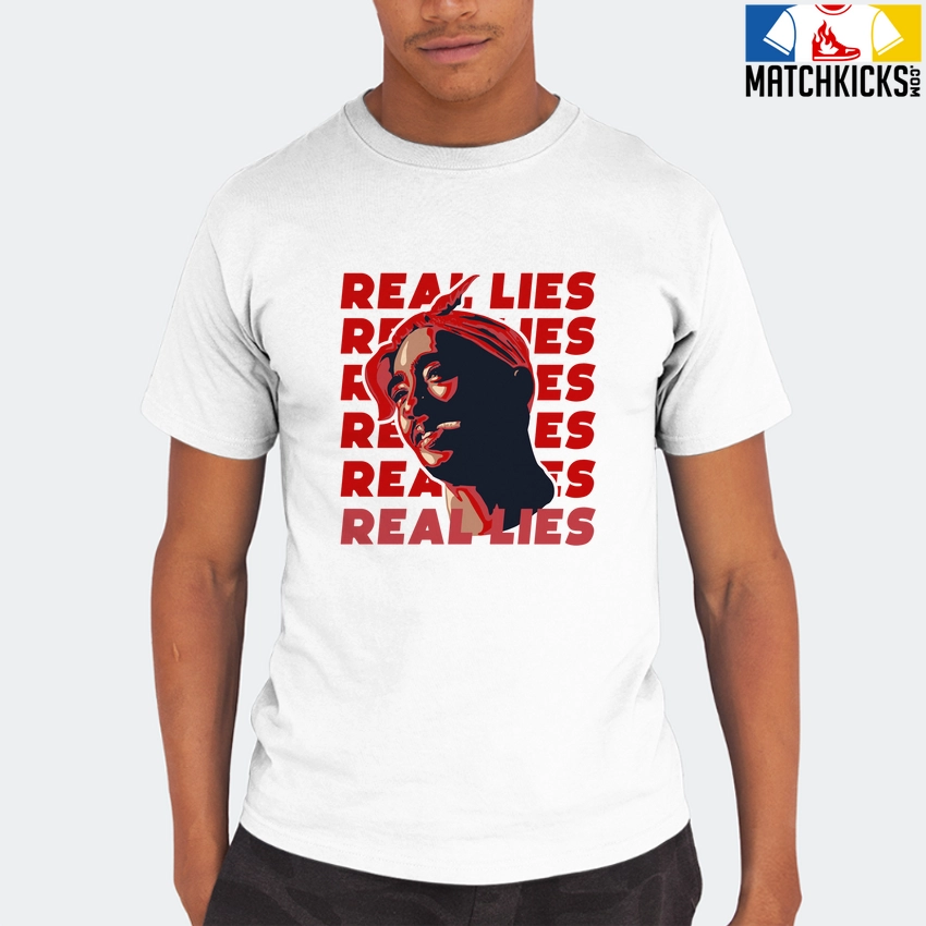 T-Shirt - Nike Dunk Low University Red (2020) - Sneaker-Matching T-Shirt (Real Lies) 8 T-Shirt - Nike Dunk Low University Red (2020) - Sneaker-Matching T-Shirt (Real Lies) - Image 6