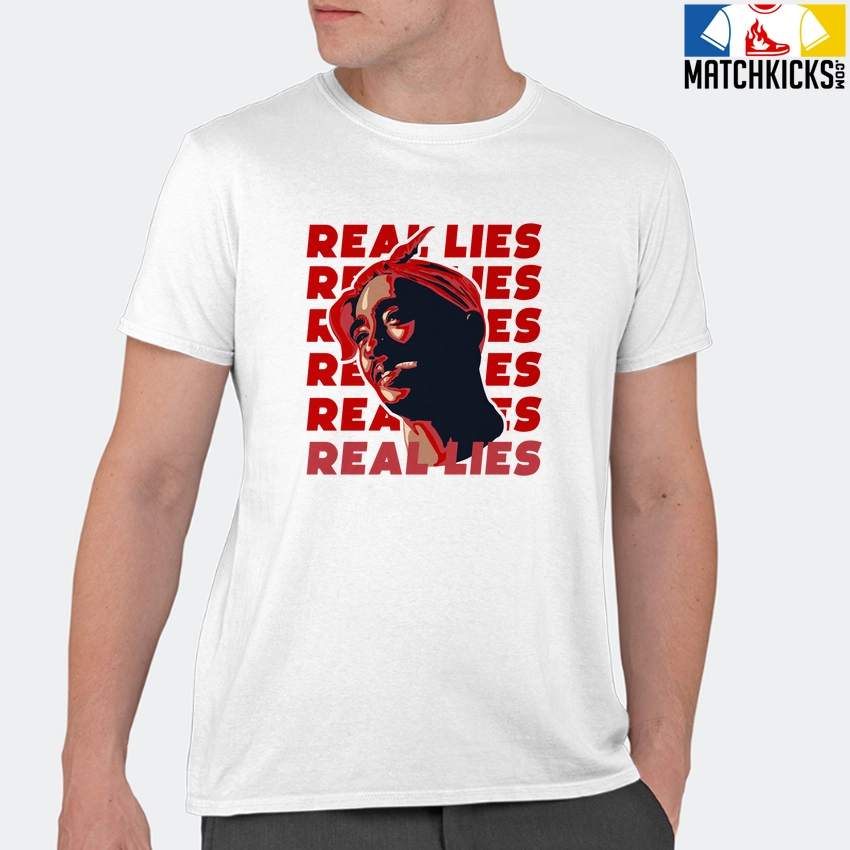 T-Shirt - Nike Dunk Low University Red (2020) - Sneaker-Matching T-Shirt (Real Lies) 11 T-Shirt - Nike Dunk Low University Red (2020) - Sneaker-Matching T-Shirt (Real Lies) - Image 9