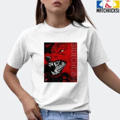 T-Shirt - Nike Dunk Low University Red (2020) - Sneaker-Matching T-Shirt (WARNING) -Nike Dunk shop online mockupGenerator 4966